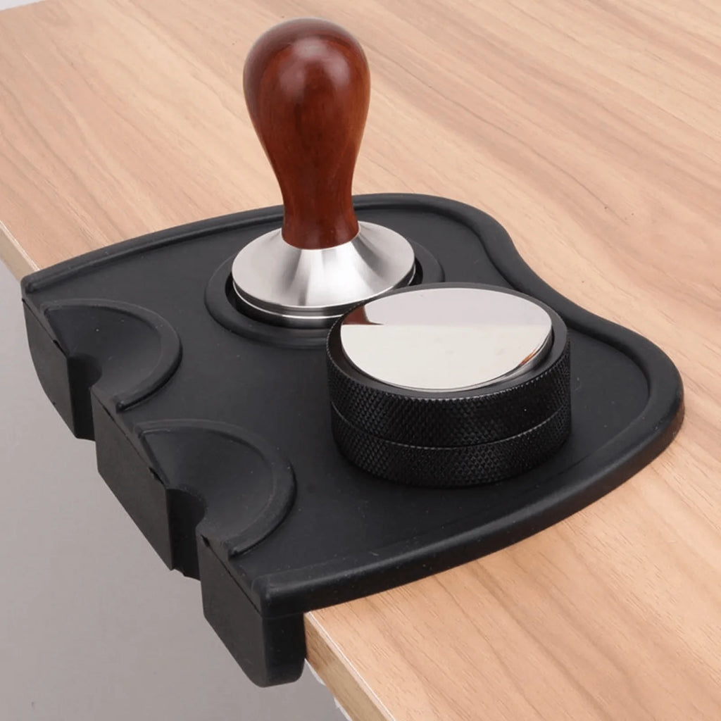 Tapis de Tassage Espresso en Silicone – Antidérapant