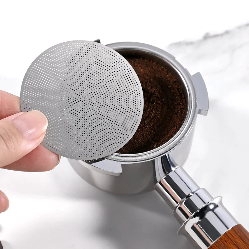 Filtre Puck Screen Espresso – Acier Inoxydable 51/53/58,5 mm