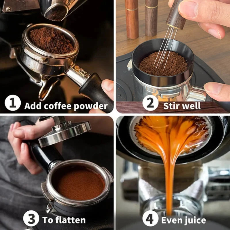 Outil WDT Espresso – Distribution Précise du Café