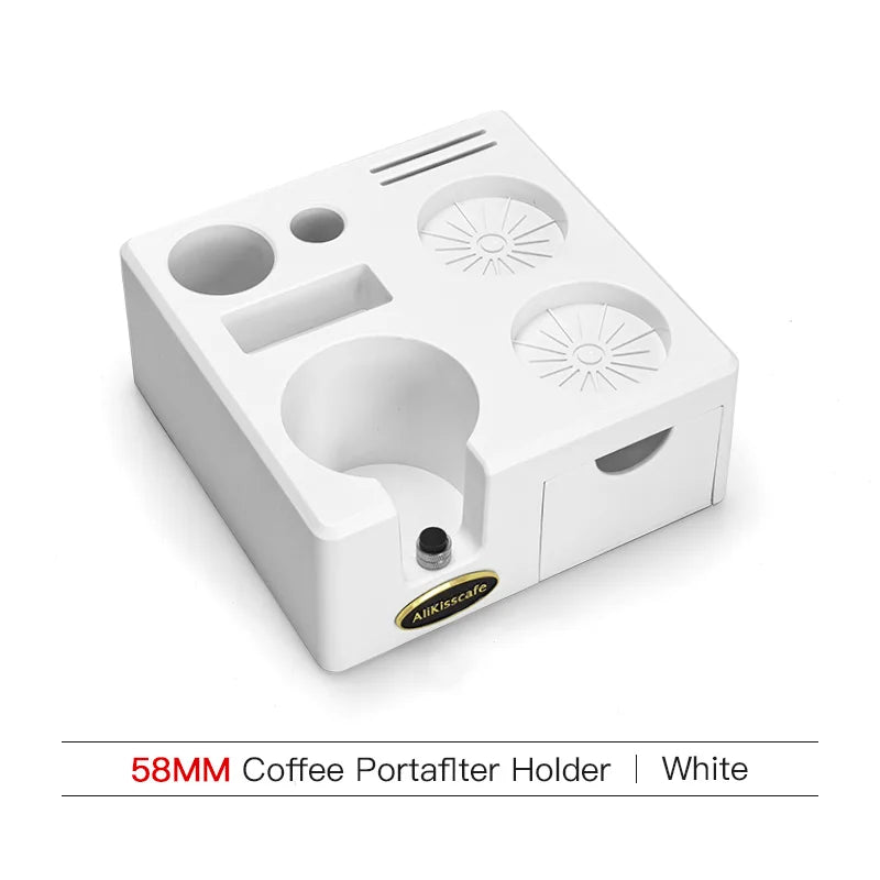 Station de Tassage Espresso – Support Tamper & Porte-Filtre