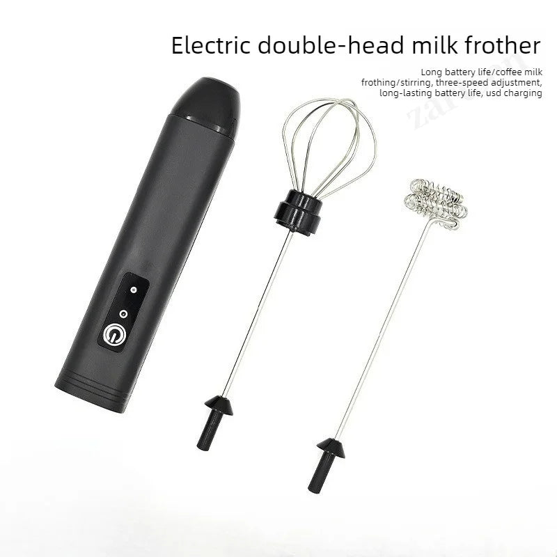 Mousseur à Lait Électrique Rechargeable – Mousse Onctueuse en Quelques Secondes