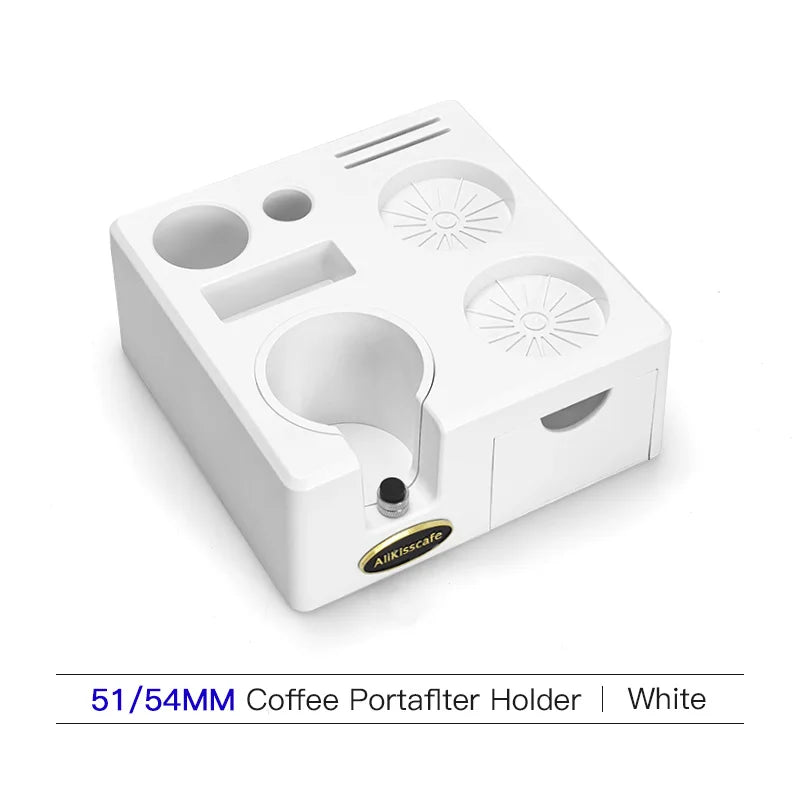 Station de Tassage Espresso – Support Tamper & Porte-Filtre