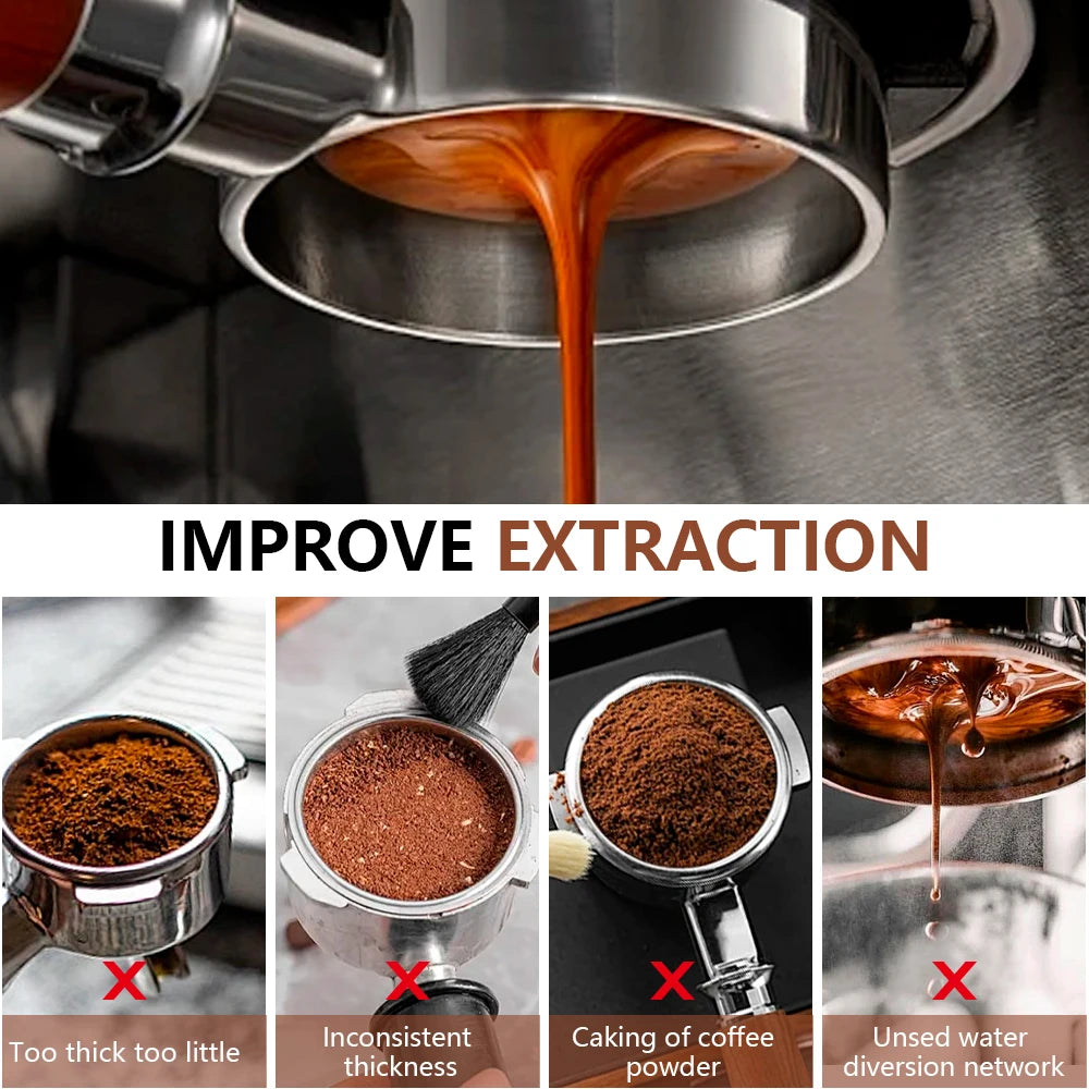 Porte-Filtre Bottomless 54 mm – Pour Breville & Sage