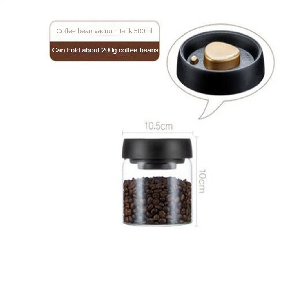 Boîte à Café Sous Vide – Conservation Hermétique des Grains