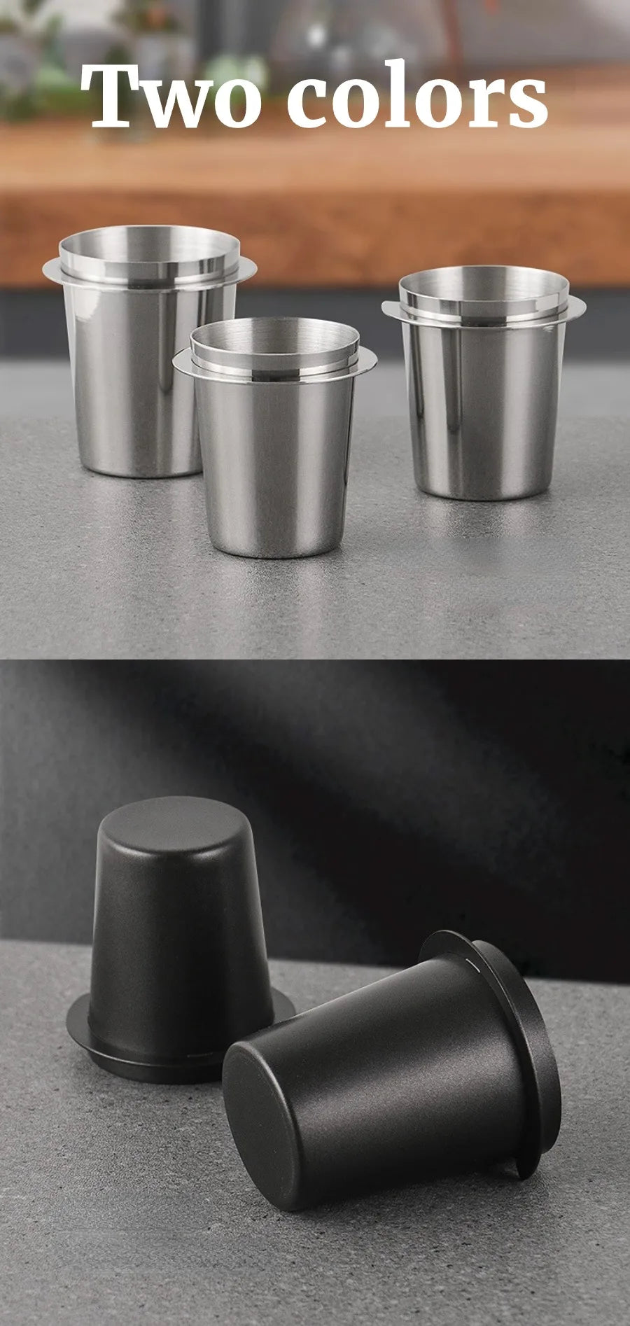 Doseur à Café Espresso Inox – 51/53/58 mm