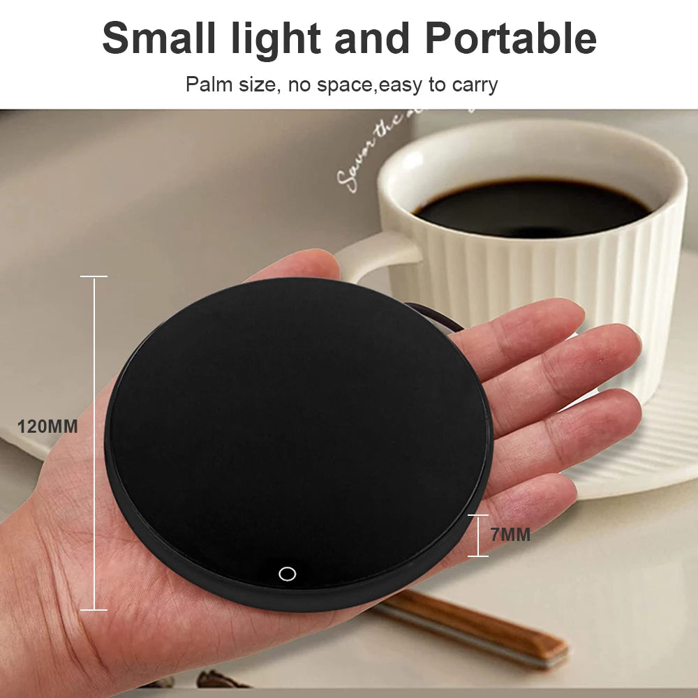 Chauffe-Tasse Électrique – Votre Café Toujours Chaud au Bureau