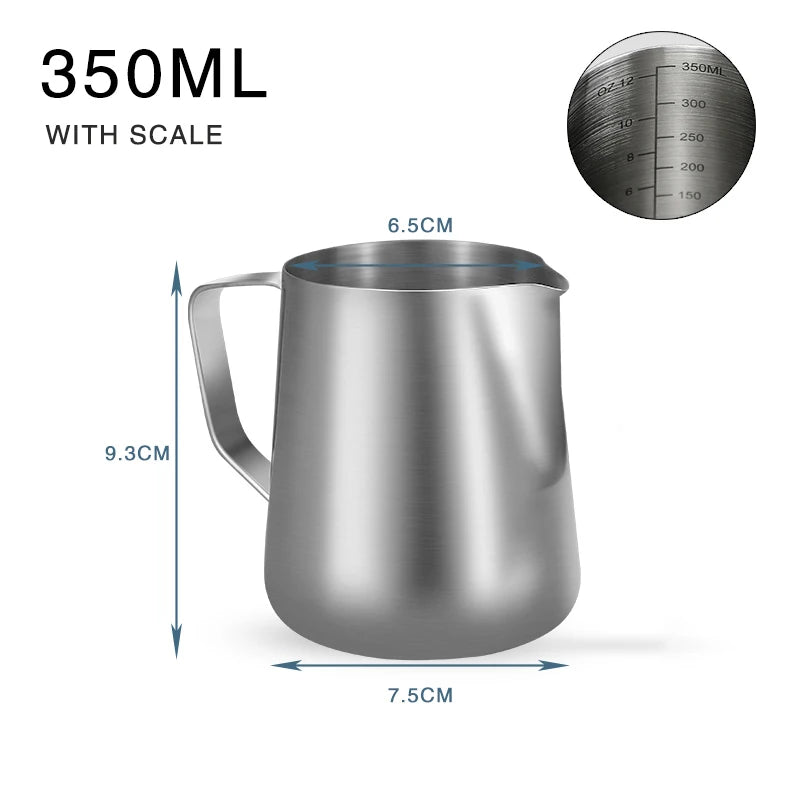 Pichet à Lait Inox – Réussissez Votre Latte Art