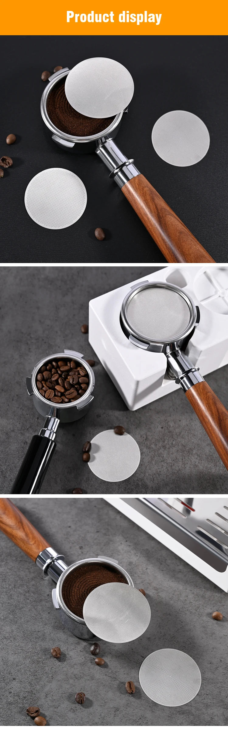 Filtre Puck Screen Espresso – Acier Inoxydable 51/53/58,5 mm