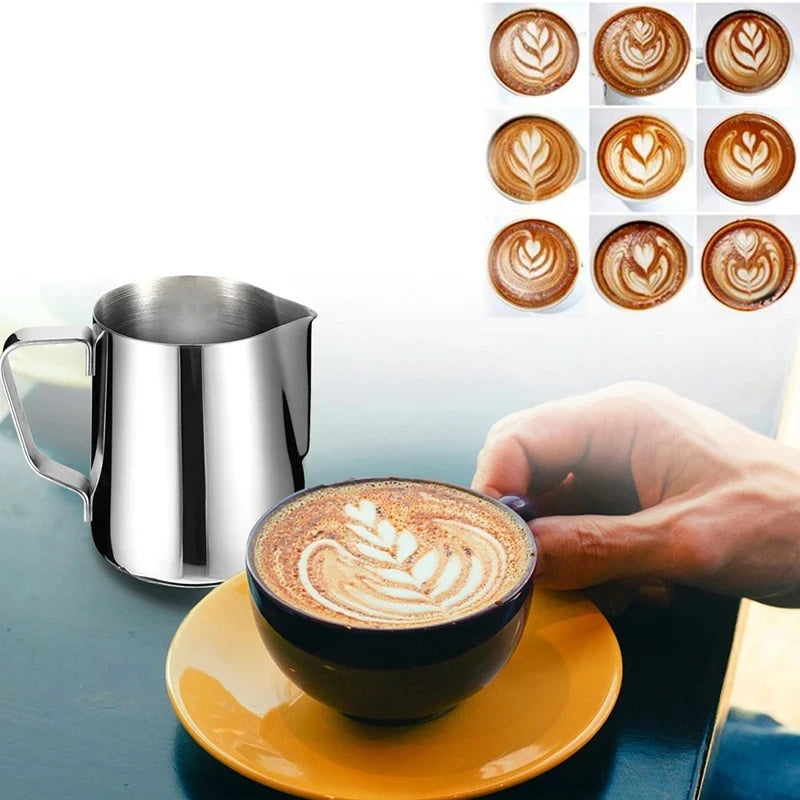 Pichet à Lait Inox – Réussissez Votre Latte Art