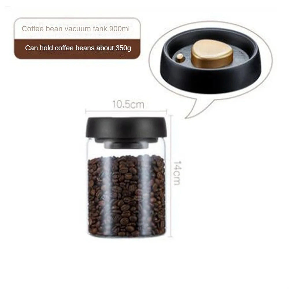 Boîte à Café Sous Vide – Conservation Hermétique des Grains