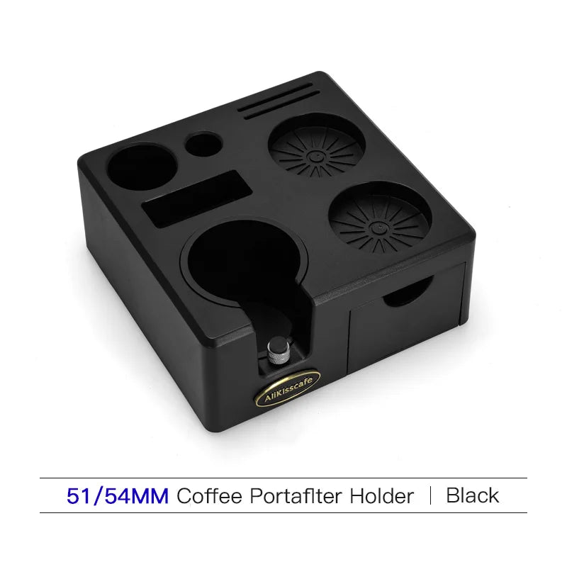 Station de Tassage Espresso – Support Tamper & Porte-Filtre