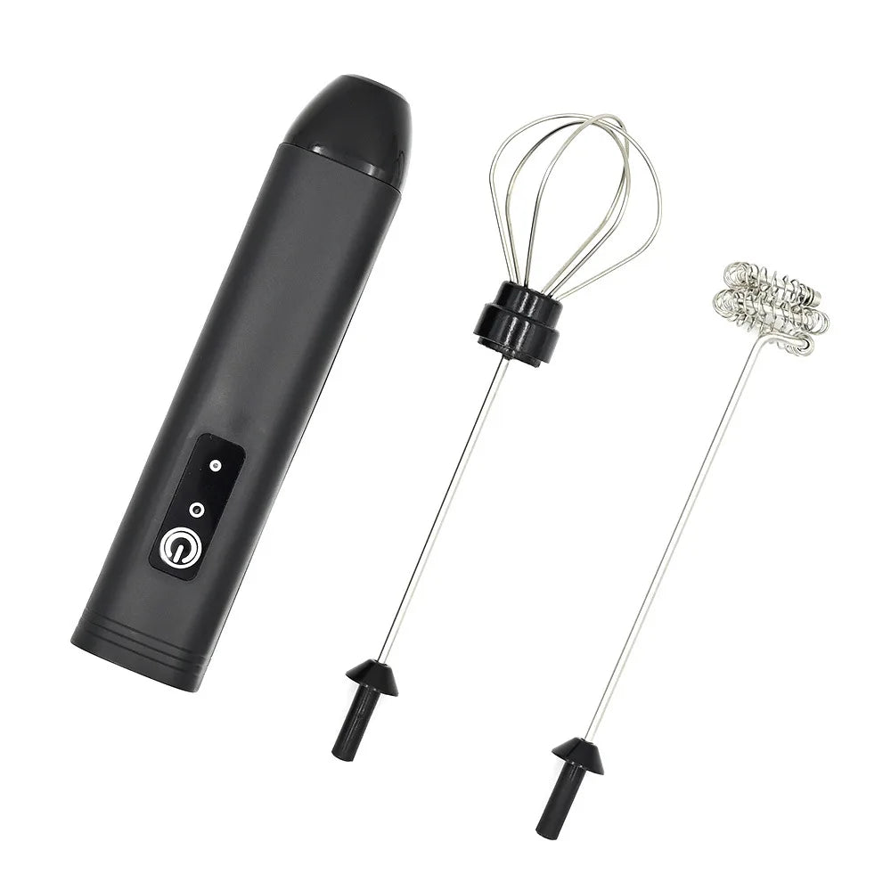 Mousseur à Lait Électrique Rechargeable – Mousse Onctueuse en Quelques Secondes