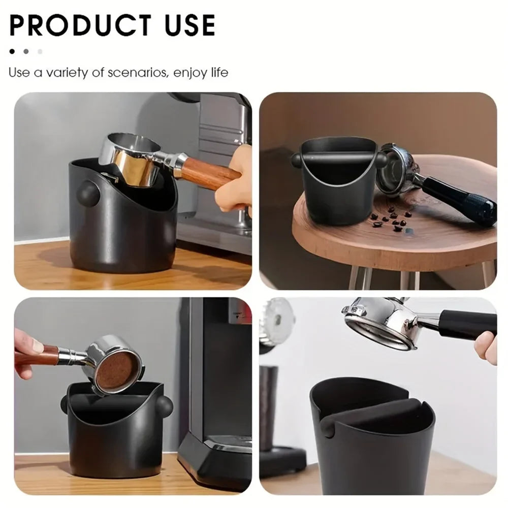 Knock Box Espresso – Bac à Marc de Café Anti-Dérapant