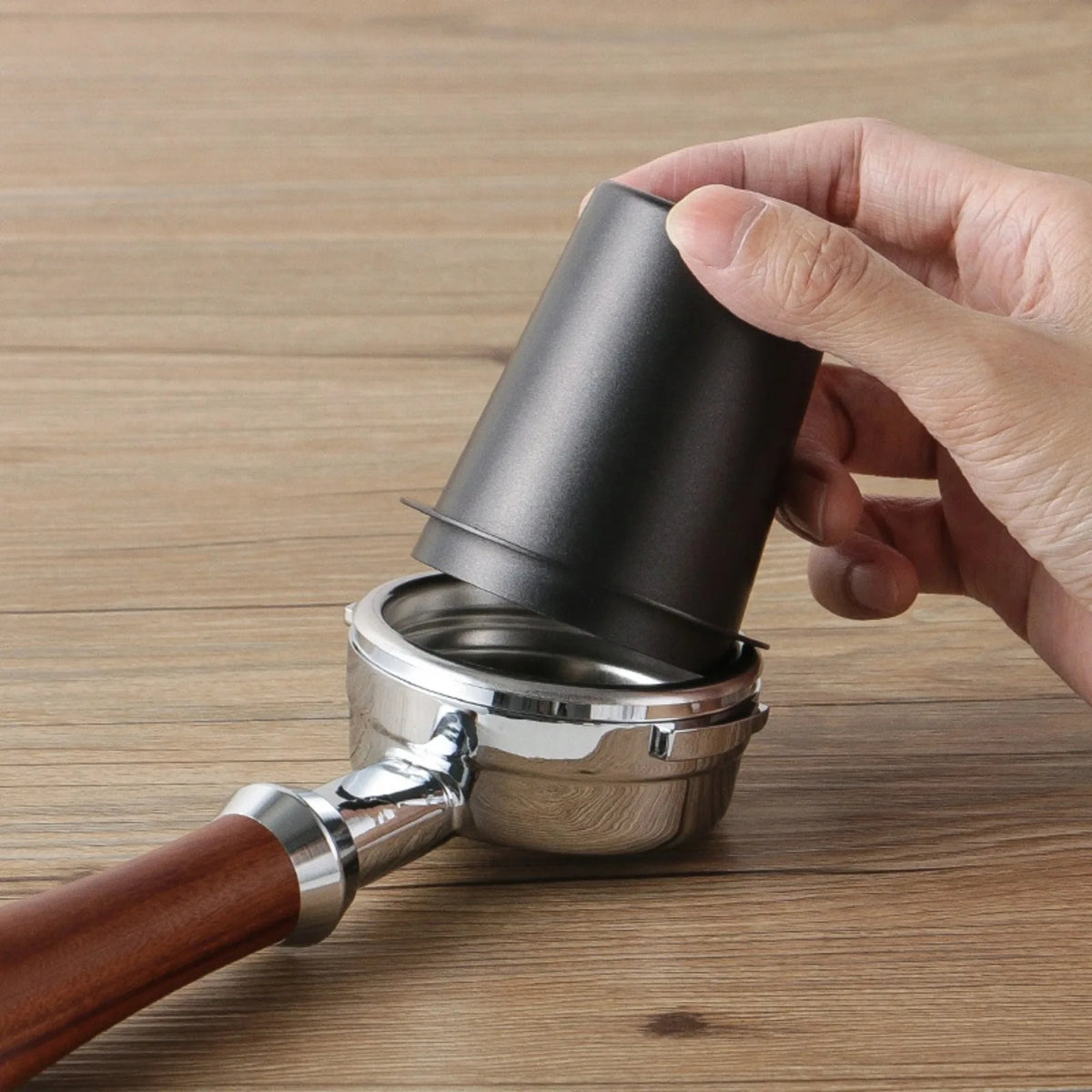 Doseur à Café Espresso Inox – 51/53/58 mm
