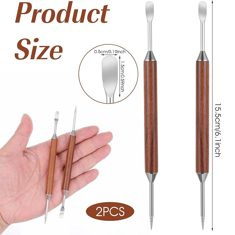 Stylos Latte Art (Lot de 2) – Dessinez sur Votre Mousse de Lait