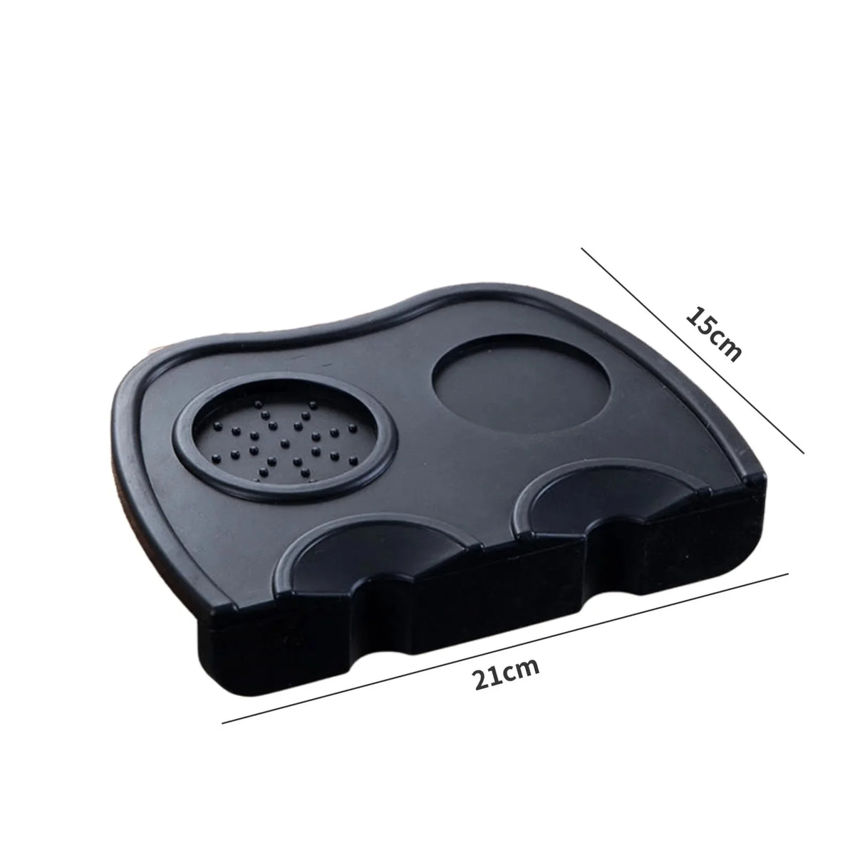 Tapis de Tassage Espresso en Silicone – Antidérapant