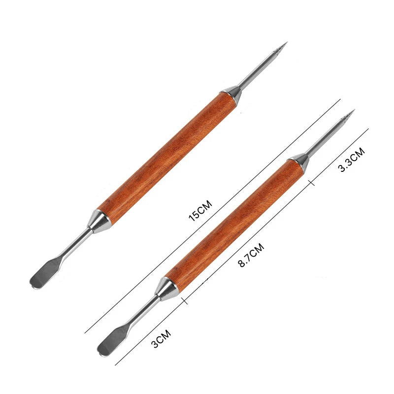 Stylos Latte Art (Lot de 2) – Dessinez sur Votre Mousse de Lait