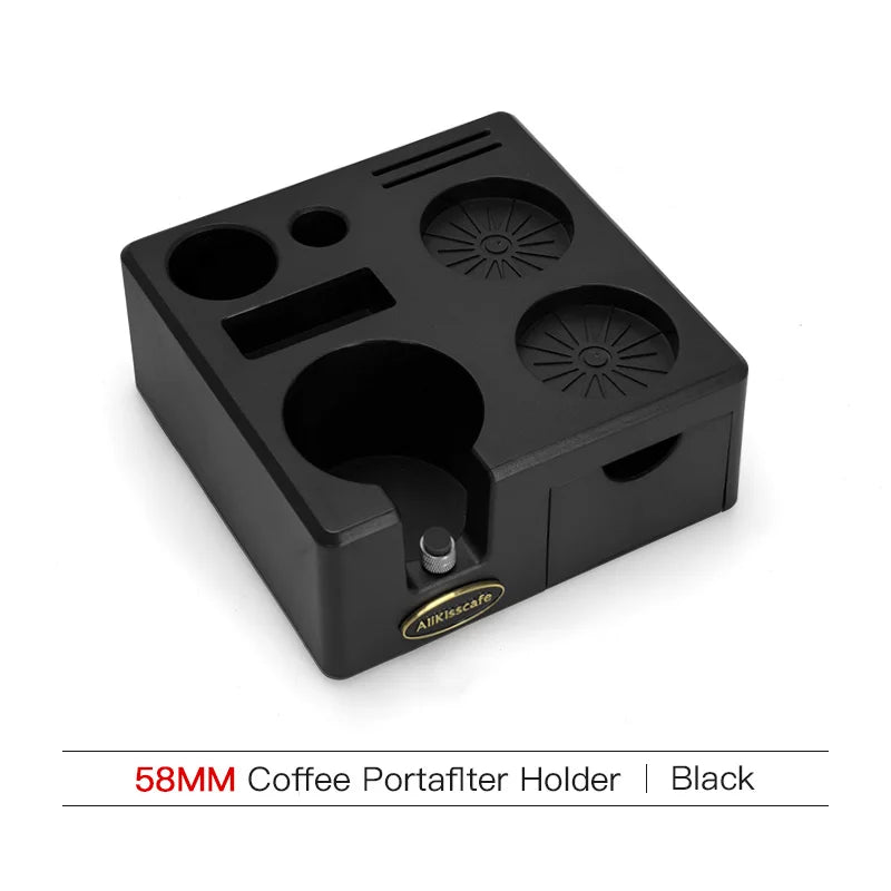 Station de Tassage Espresso – Support Tamper & Porte-Filtre